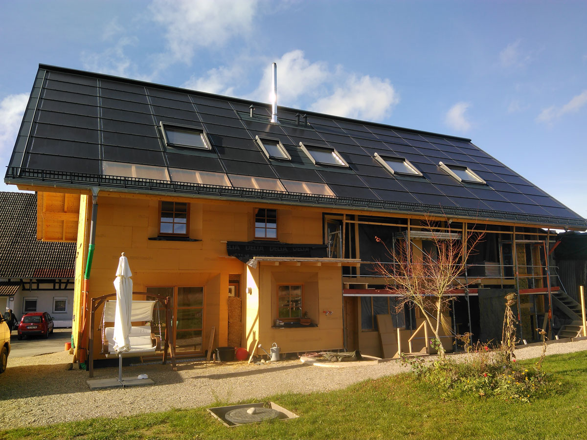 Renovation of a Farmhouse into an Energy Self-Sufficient Domestic Power Plant