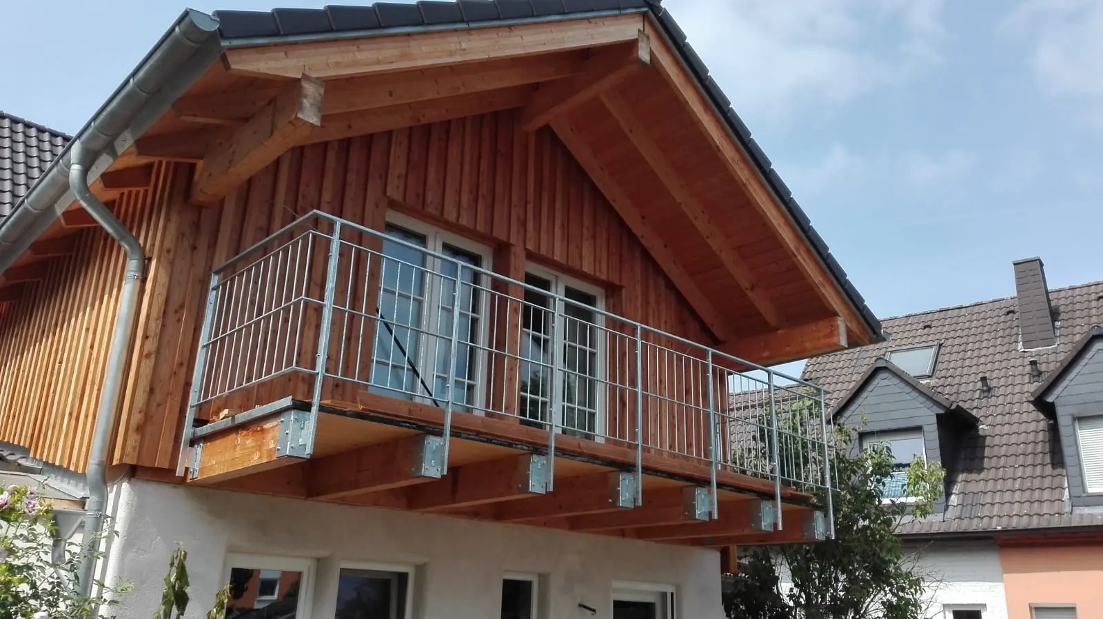 New building in the courtyard in Troisdorf, DE