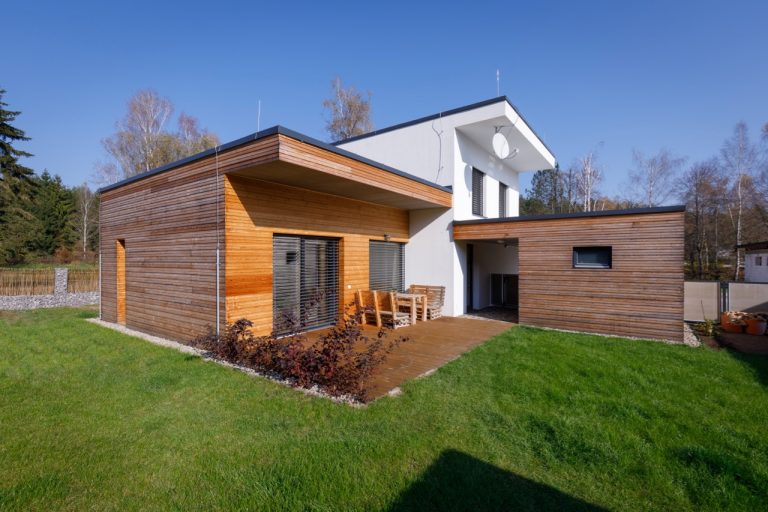 Modern Passive house in central Slovakia