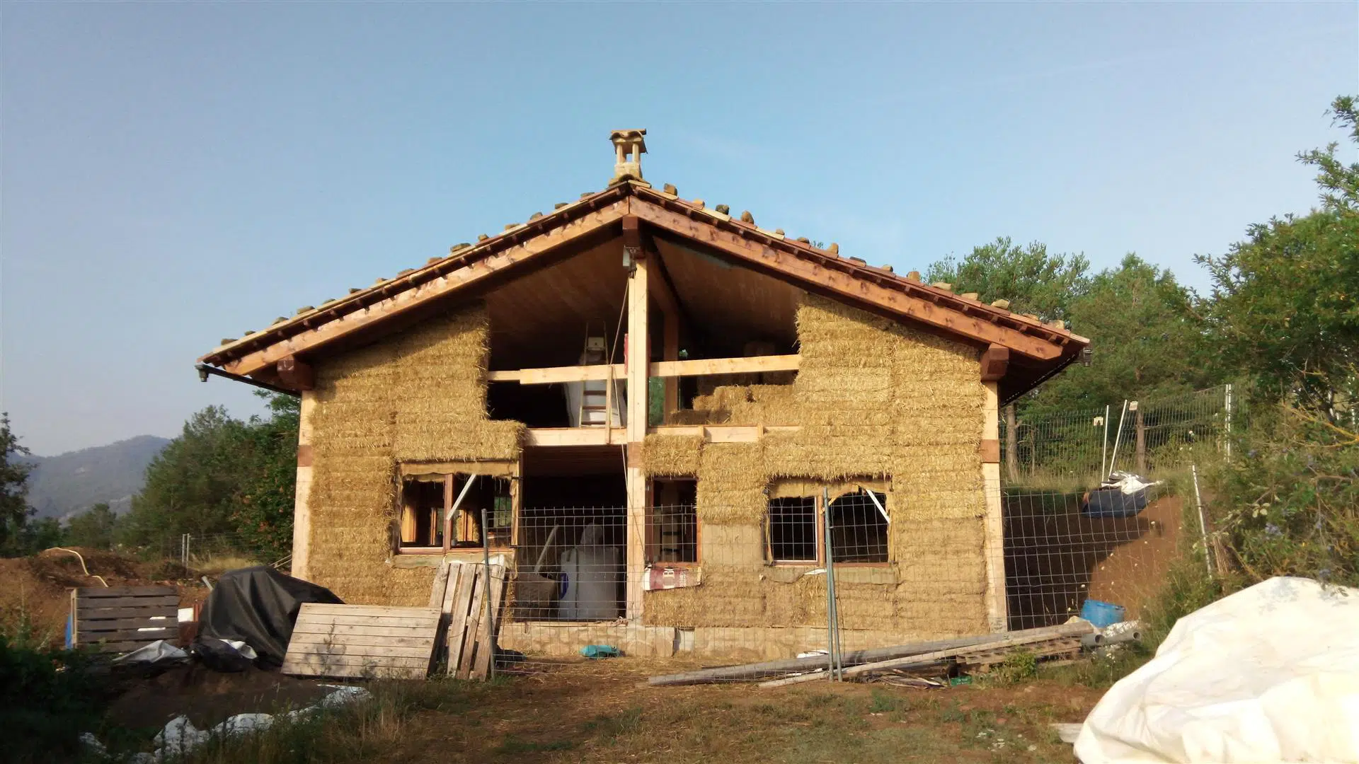 Casa de palla Neus i Sergi en Borredà