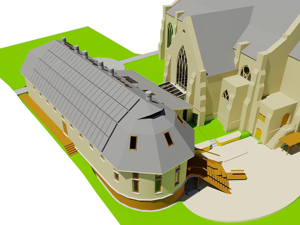 Holy Trinity Tulse Hill Straw Bale Build