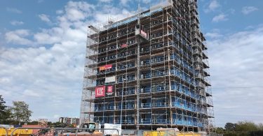 10 storey straw bale house in Sweden (Hyllie/Malmö)