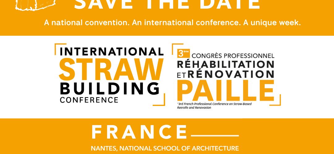 Save the Date: International Straw Building Conference 2027