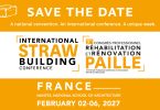 Save the Date: International Straw Building Conference 2027