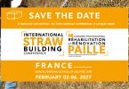 Save the Date: International Straw Building Conference 2027
