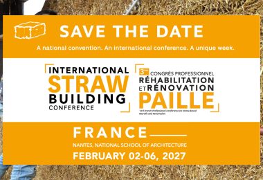 Save the Date: International Straw Building Conference 2027